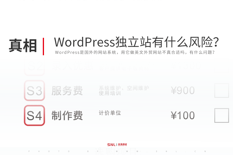 WordPress英文独立站有什么风险？