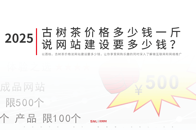 2025年古树茶价格说网站建设要多少钱?