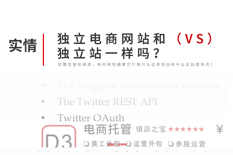 独立站与独立电商网站一样吗?